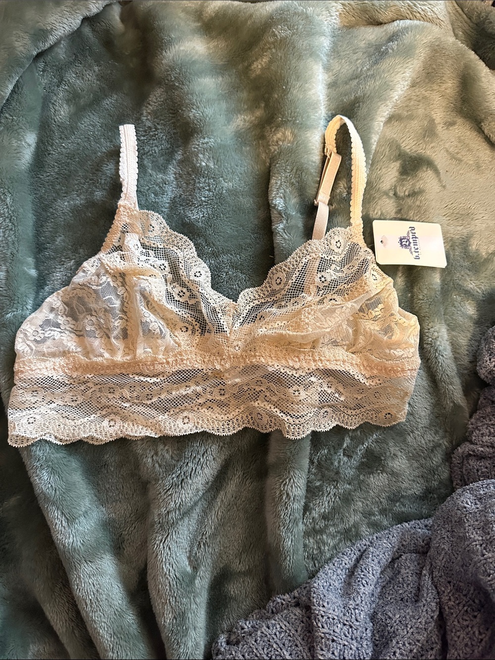 b.tempted Lace Bralette in Cream